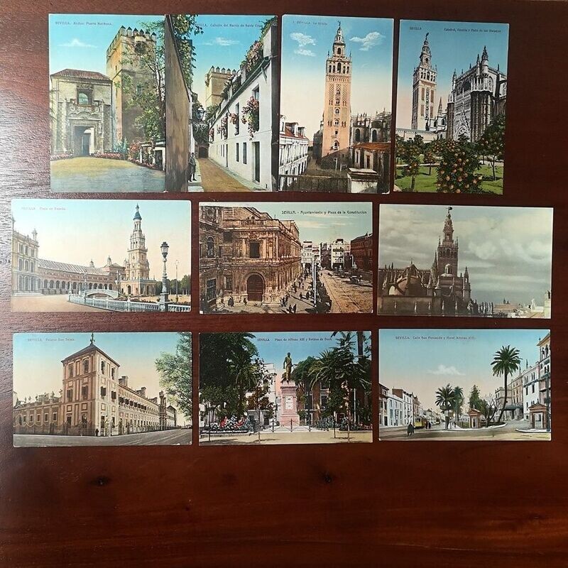 Diez Tarjetas Postales Sevilla