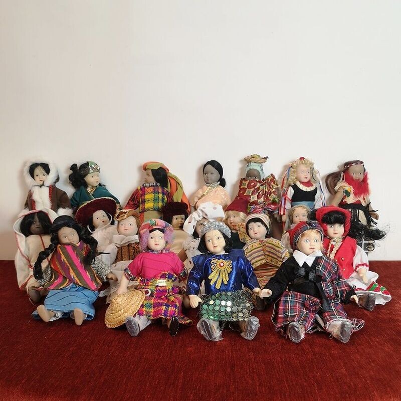 Conjunto Muñecas del Mundo