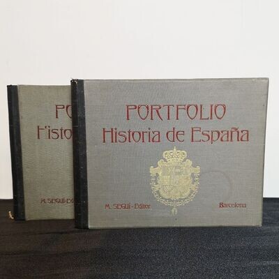 Portfolio Historia de España en Dos Tomos