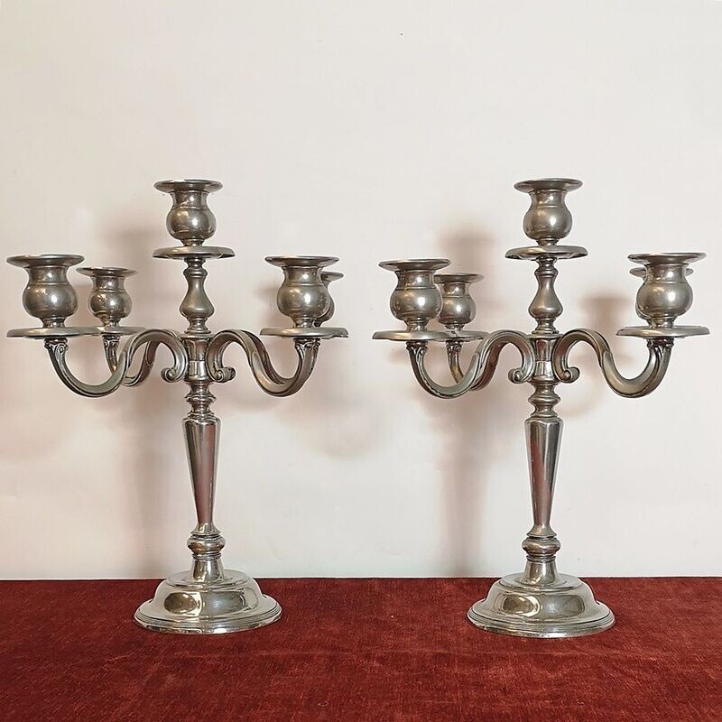 Candelabros de Cinco Velas