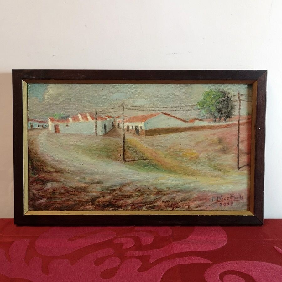 Óleo Paisaje Firmado Conde