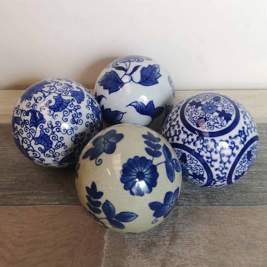 Conjunto de Bolas Cerámica Esmaltada