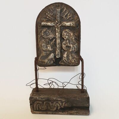 Escultura Beso de Paz de Angelo Giovannini