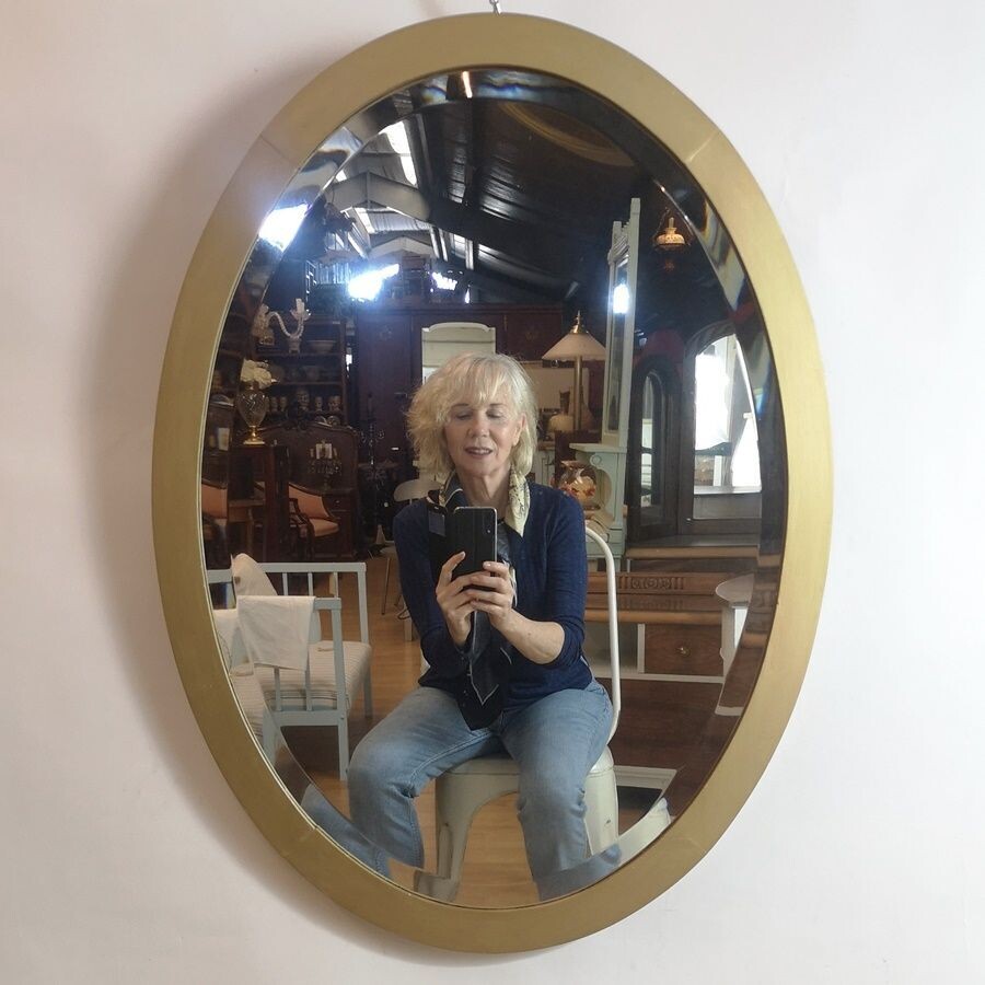 Espejo Oval Antiguo