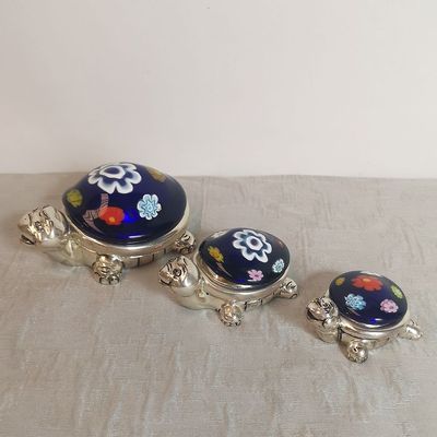 Tres Tortugas Decorativas