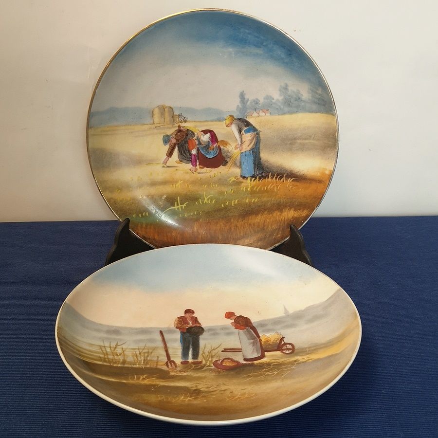 Dos Platos Decorativos