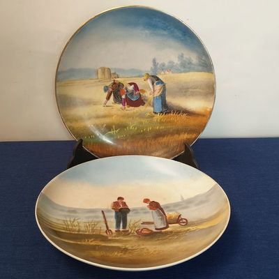 Dos Platos Decorativos
