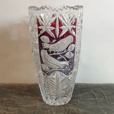 Hofbauer, Jarrón de Cristal Hofbauer, Jarrón de Cristal