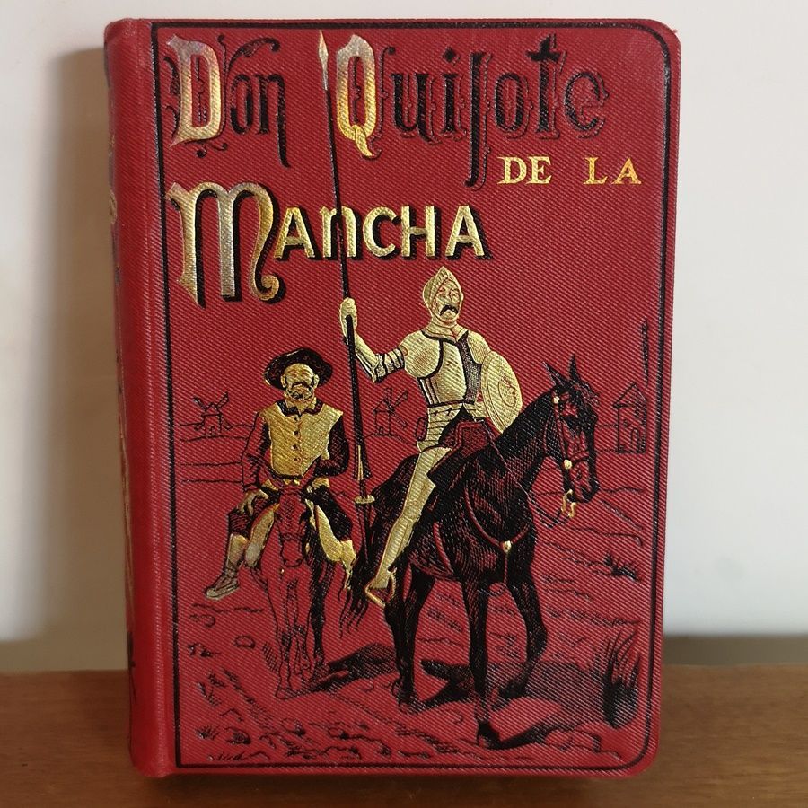 Don Quijote de la Mancha edición en miniaturas.