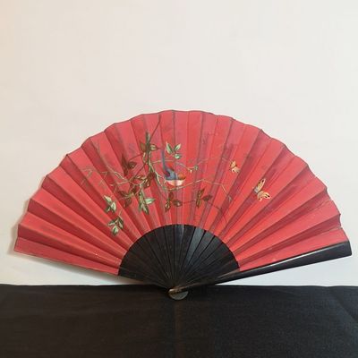 Abanico Pericón Pintado a Mano