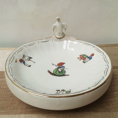 Plato Infantil para Mantener la Comida Caliente