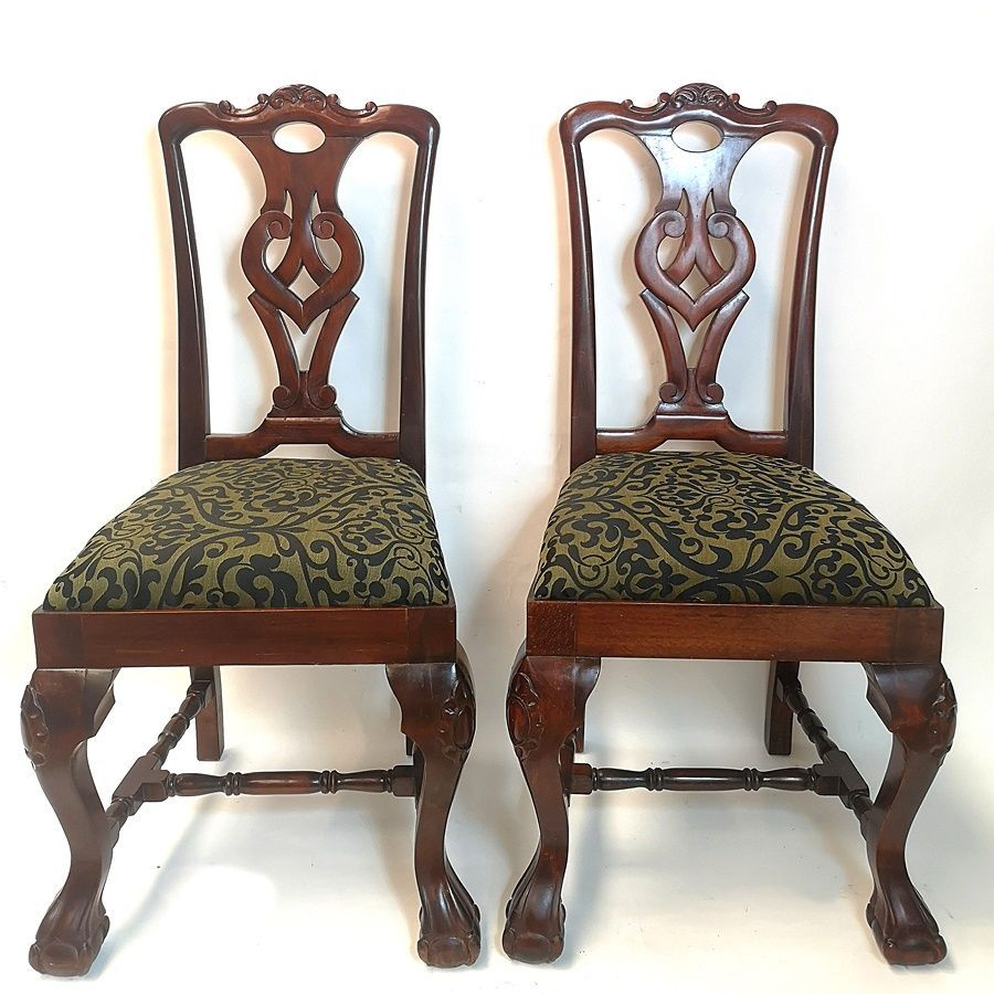 Par de Sillas Chippendale