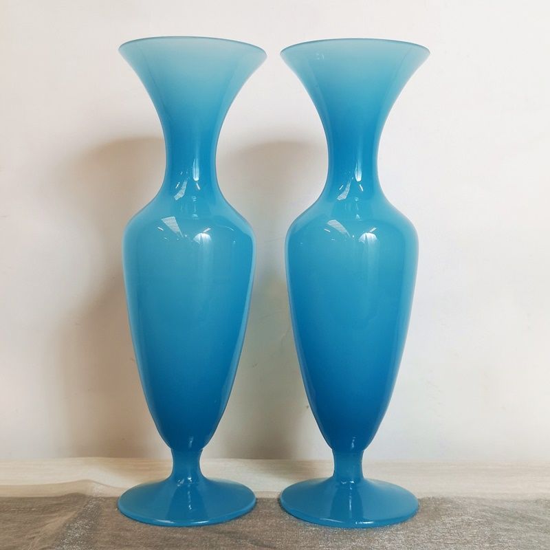 Pareja de Jarroncitos Azules