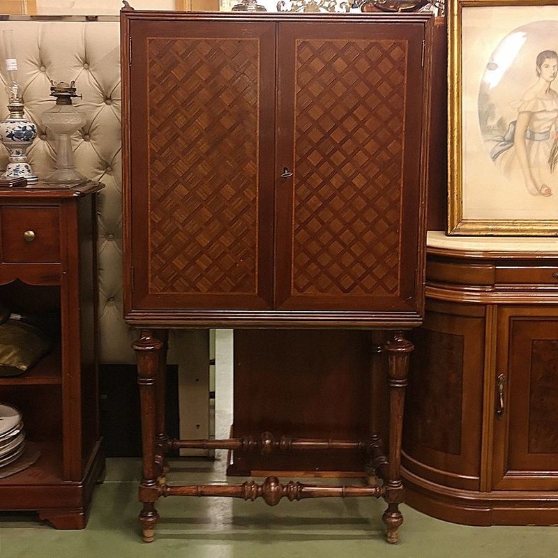 Mueble Bar Marquetería