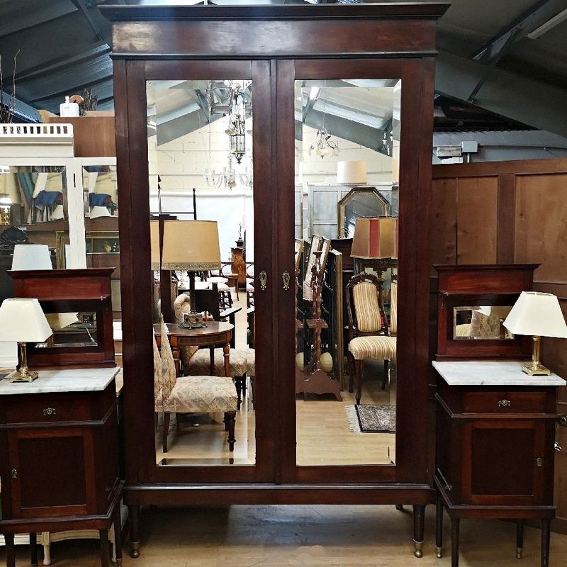 Armario Antiguo Caoba