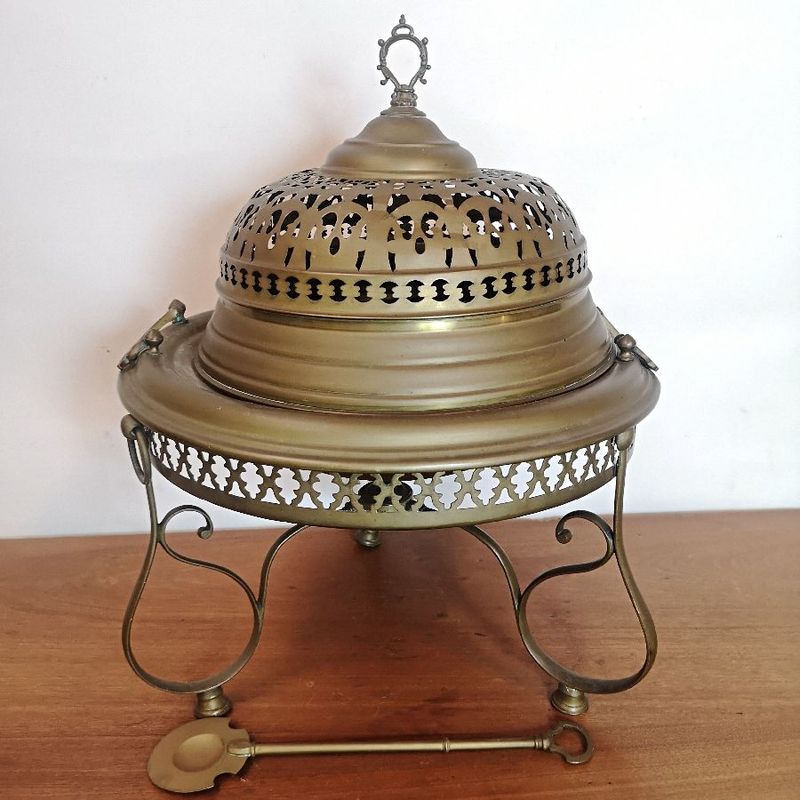 Antiguo Brasero de Bronce