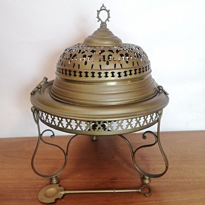 Antiguo Brasero de Bronce