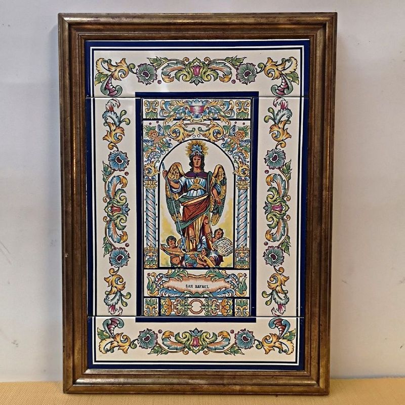 Azulejos Enmarcados de San Rafael