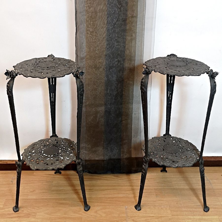 Antiguos Maceteros de Forja
