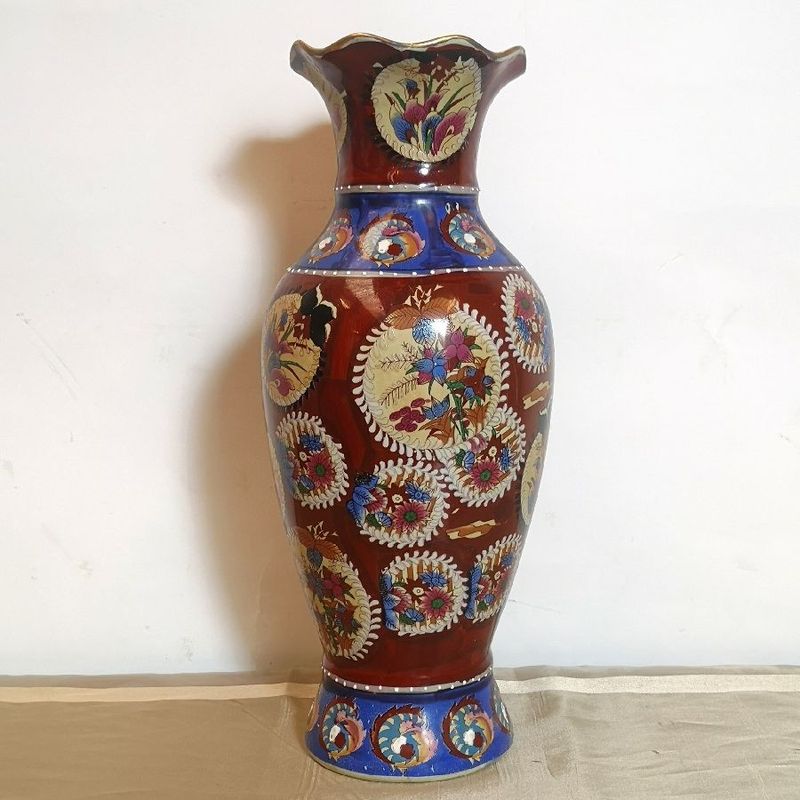 Jarrón de Cerámica Oriental