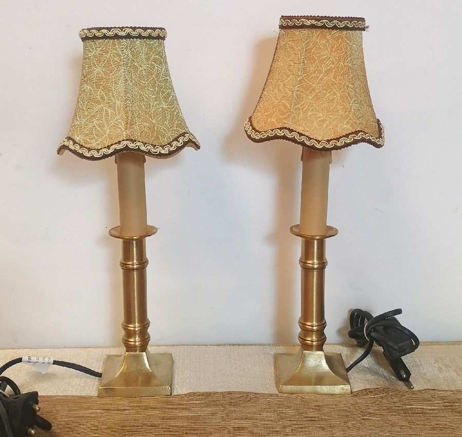 Par de Lamparitas de Sobremesa