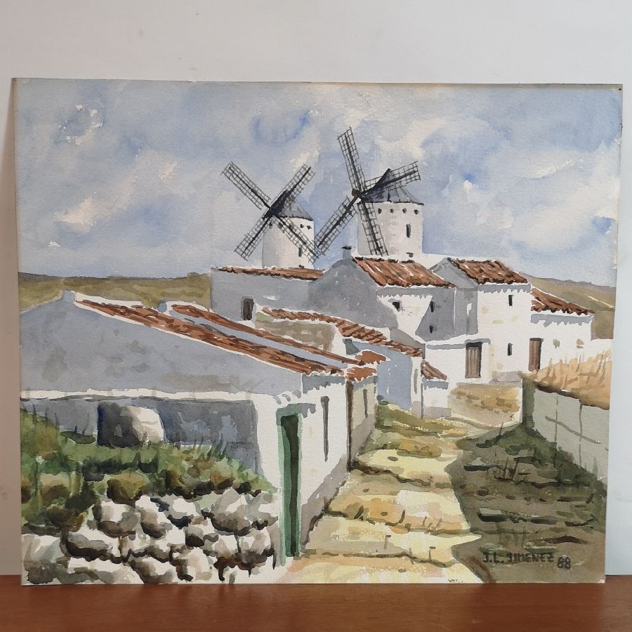 Acuarela de J.L Jiménez