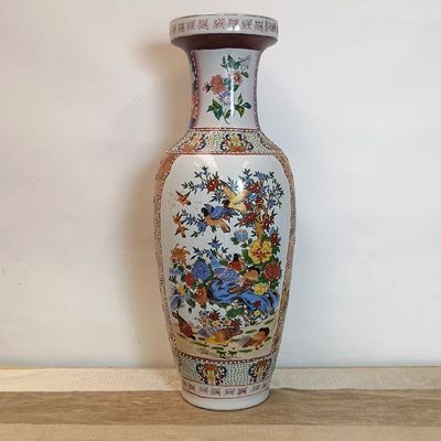 Jarrón de Cerámica Oriental