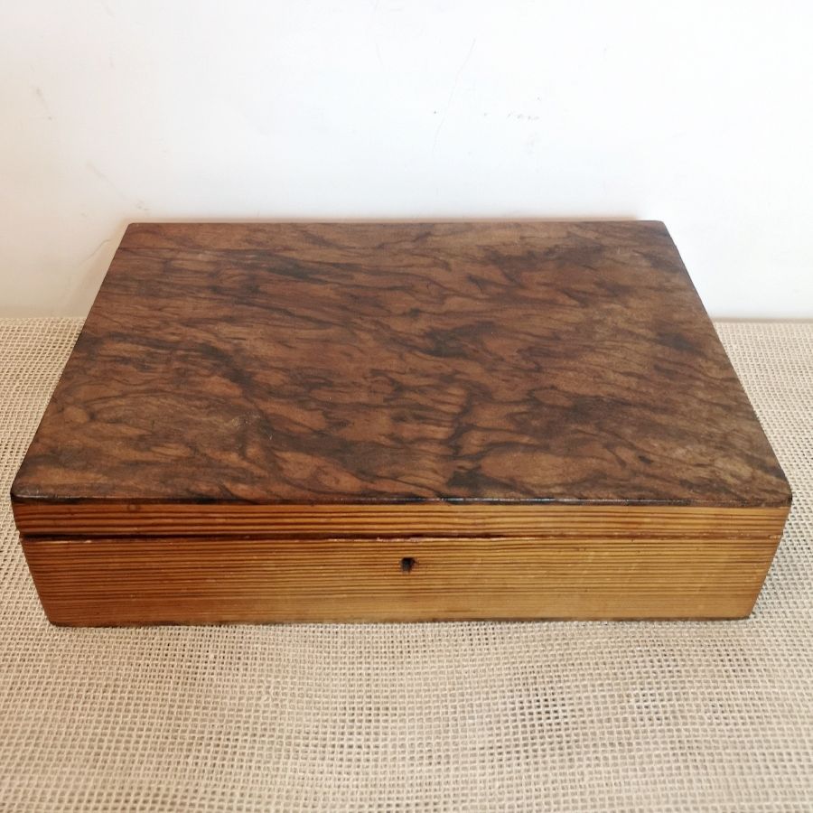 Joyero Antiguo de Madera