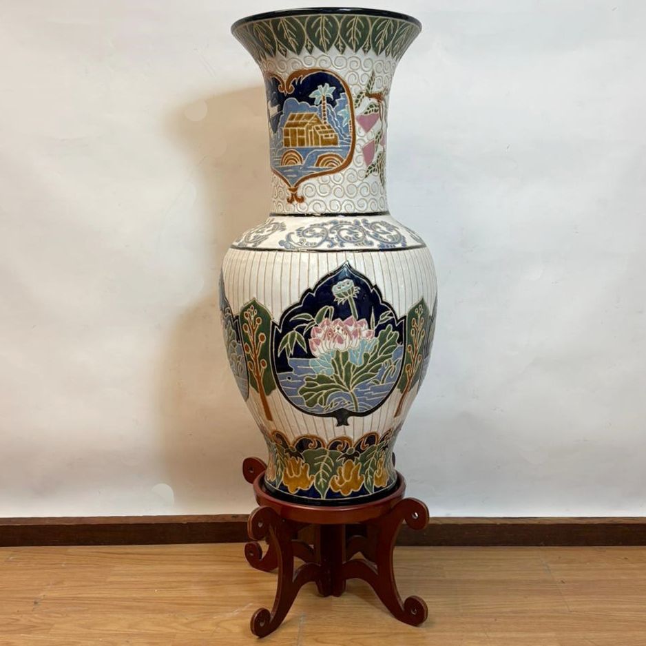 Gran Jarrón de Cerámica Gran Jarrón de Cerámica