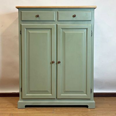 Mueble Zapatero Verde Oliva