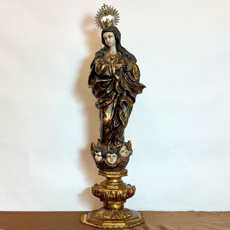 Talla Madera Inmaculada  Concepción