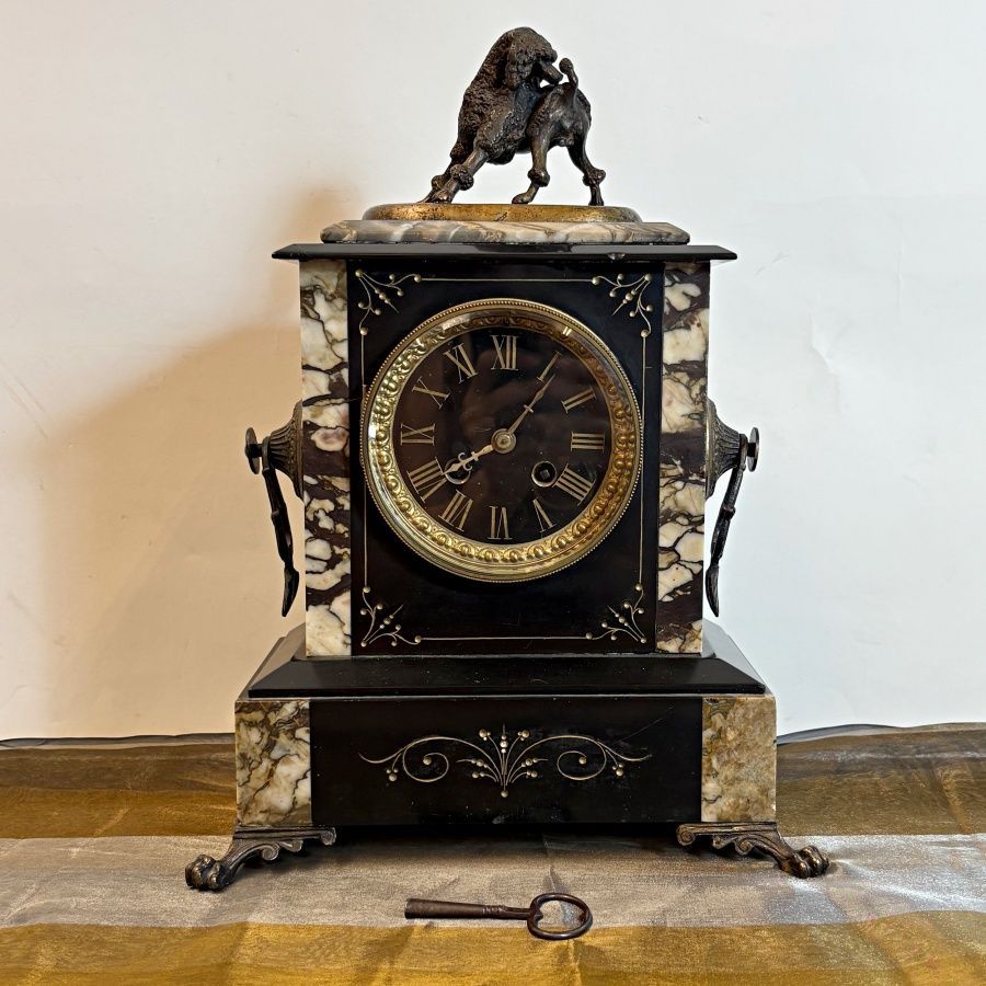 Reloj de sobremesa antiguo S XIX-S XX Reloj de sobremesa antiguo S XIX-S XX