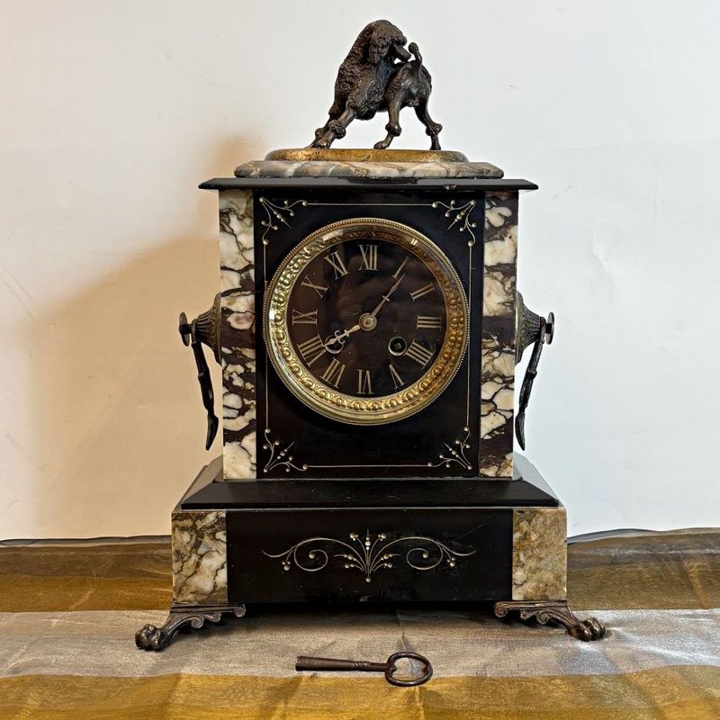 Reloj de sobremesa antiguo S XIX-S XX