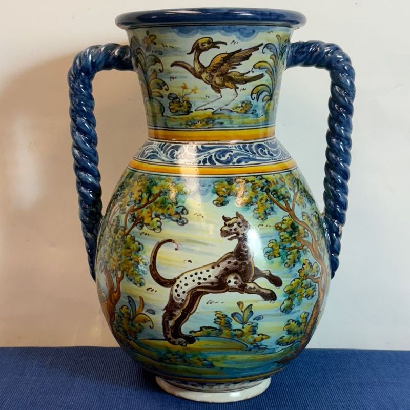 Jarrón de Cerámica de Talavera