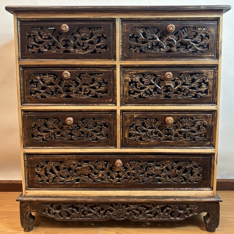 Cómoda de Madera Tropical