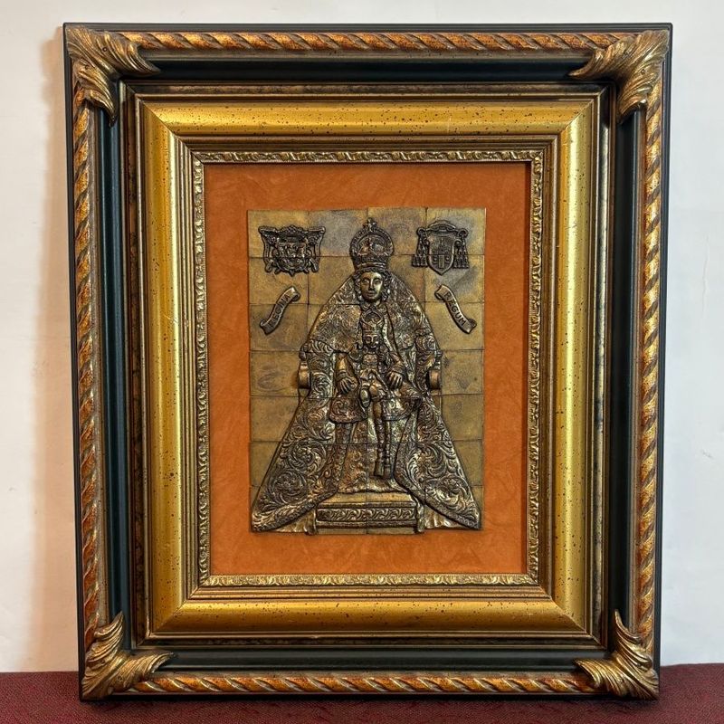 Cuadro Virgen del Rocío de Metal Labrado
