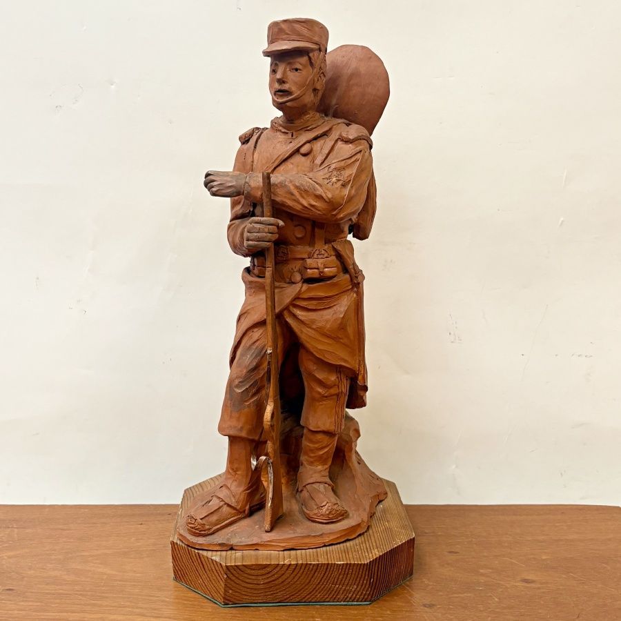 Figura de un Soldado de Barro