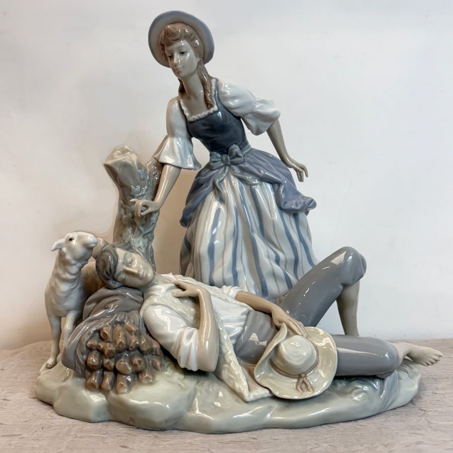 Figura Lladró Siesta Pastoral