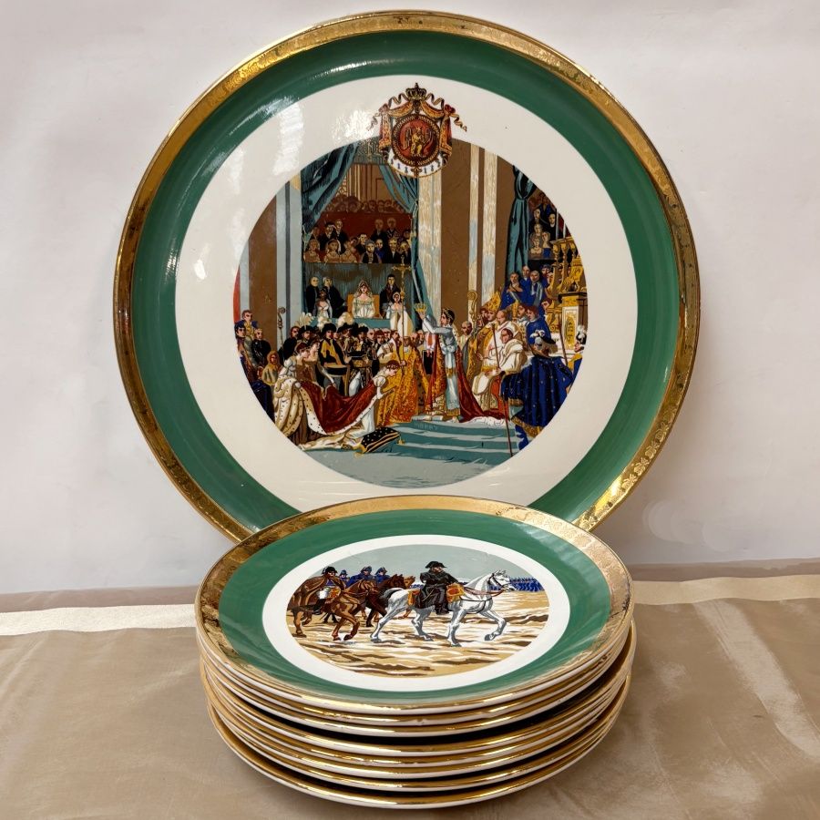 Servicio de Postre Gien - Modelo Napoleón Servicio de Postre Gien - Modelo Napoleón