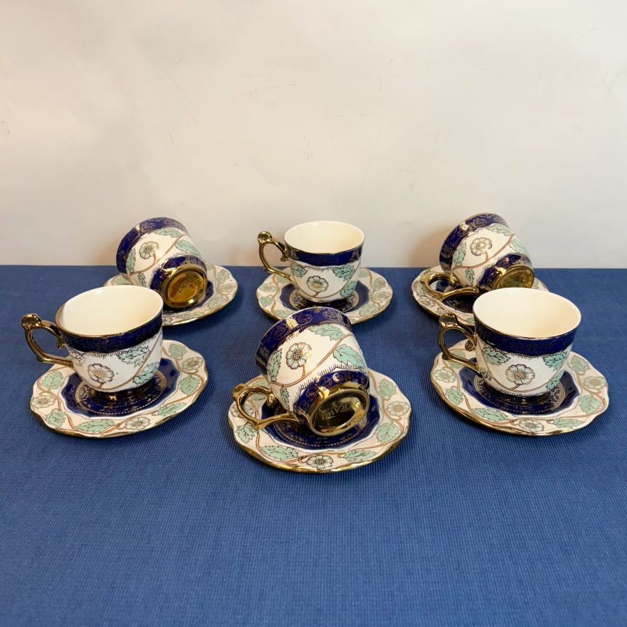 Tazas de Café de Porcelana Rumanas Tazas de Café de Porcelana Rumanas