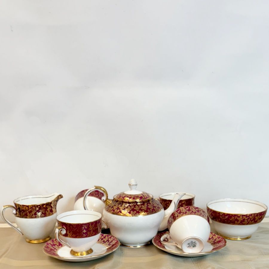 Juego de Te de Porcelana Inglesa Juego de Te de Porcelana Inglesa