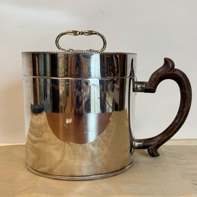 Cubitera de Alpaca Plateada