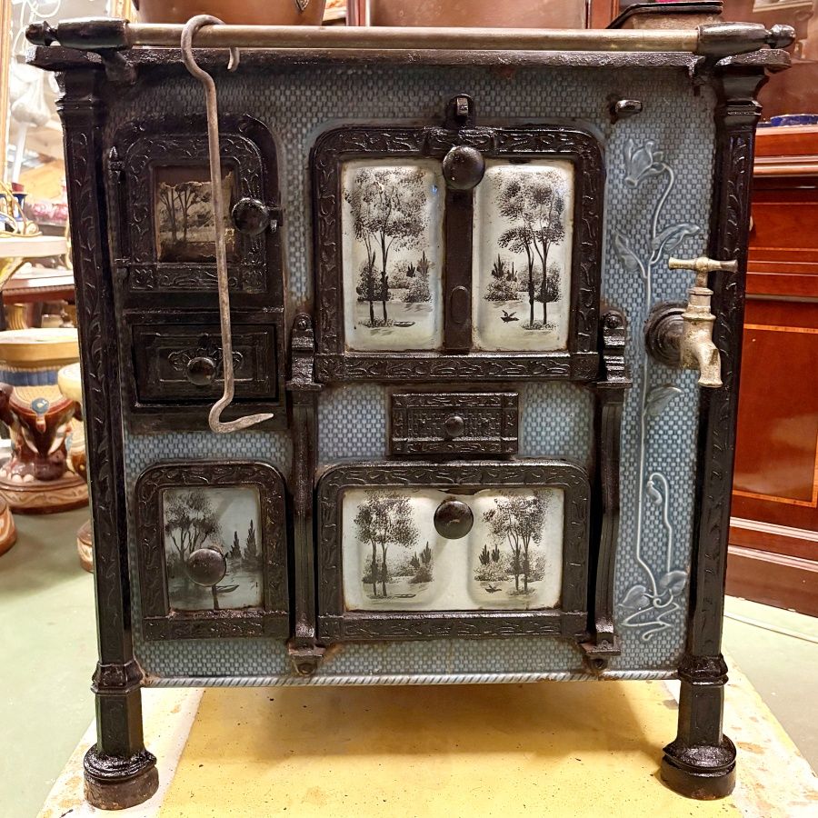 Cocina Antigua de Hierro Fundido