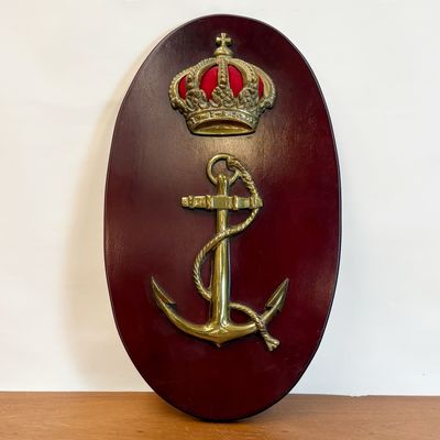 Métopa con Emblema de la Armada Española