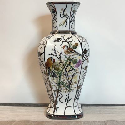 Jarrón de Porcelana de Bohemia Jarrón de Porcelana de Bohemia
