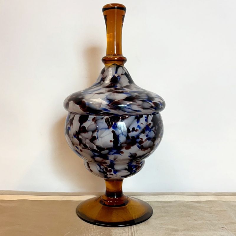 Bombonera de Vidrio Soplado