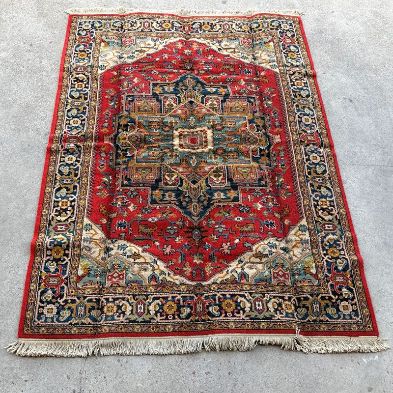 Alfombra En Tonos Rojizos Alfombra En Tonos Rojizos