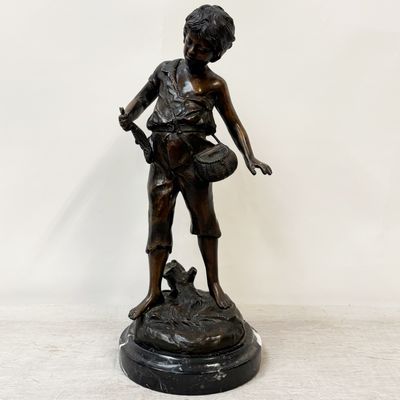 Bronce Joven Pescador Bronce Joven Pescador