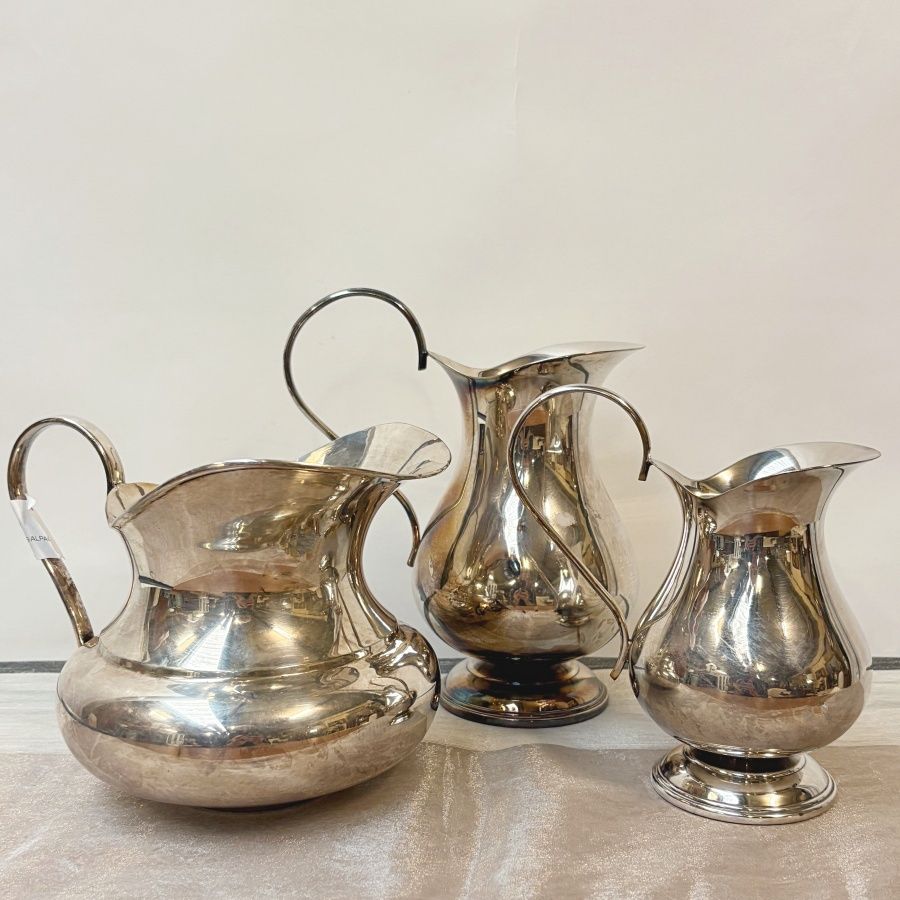 Juego Tres Jarras de Alpaca Juego Tres Jarras de Alpaca