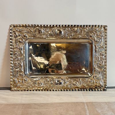 Bandeja Decorativa de Alpaca Bandeja Decorativa de Alpaca